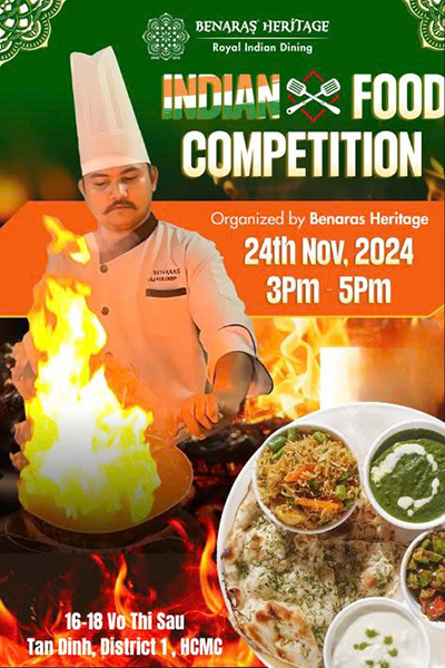 Cuộc thi Ẩm thực Ấn Độ - Indian Food Competition 2024