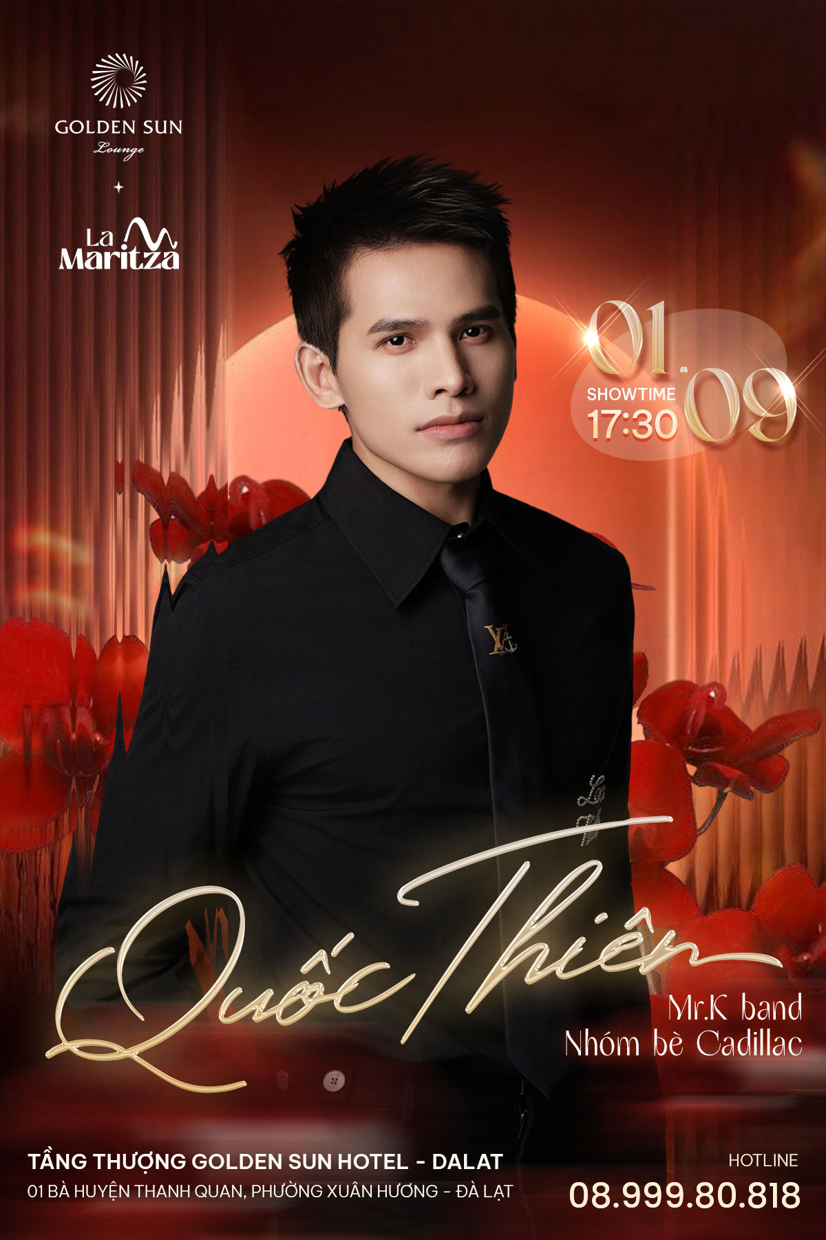 Quốc Thiên tại La Maritza Đà Lạt | 01.09.2026