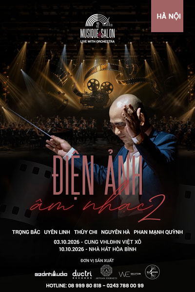 Hà Nội | Musique de salon 22: Âm Nhạc và Điện Ảnh - 03.10.2026