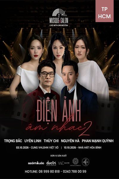 TP.HỒ CHÍ MINH | Musique de salon 22 - Âm Nhạc và Điện Ảnh - 10.10.2026