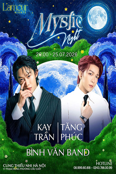 Kay Trần - Tăng Phúc: Mystic Night | 25.07.2026