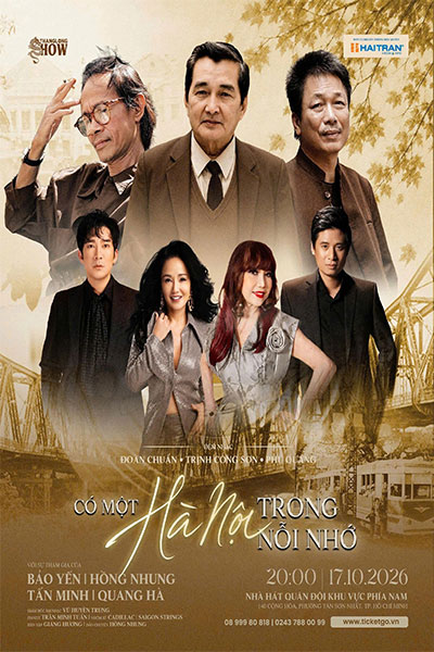 Đêm Nhạc Đoàn Chuẩn -  Trịnh Công Sơn - Phú Quang: Có Một Hà Nội Trong Nỗi Nhớ | TP.HỒ CHÍ MINH