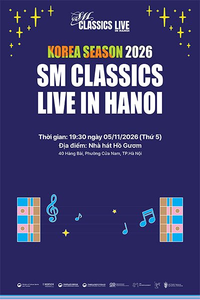 KOREA SEASON 2026 – SM CLASSICS LIVE IN HANOI