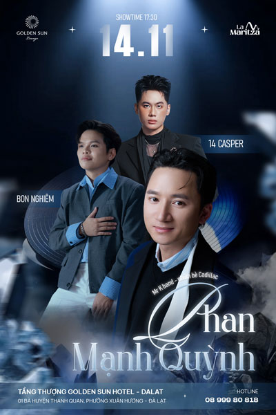 Phan Mạnh Quỳnh - Bon Nghiêm - 14 Casper | Live in DaLat 14.11.2026