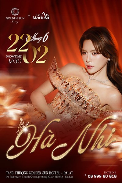 HÀ NHI LIVE SHOW – MÙNG 6 TẾT tại La Maritza