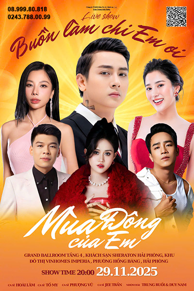 Liveshow Hoài Lâm - Tố My - Phượng Vũ - Jee Trần - Trung Ruồi - Duy Nam | "Buồn làm chi em ơi - Mùa đông của Em"