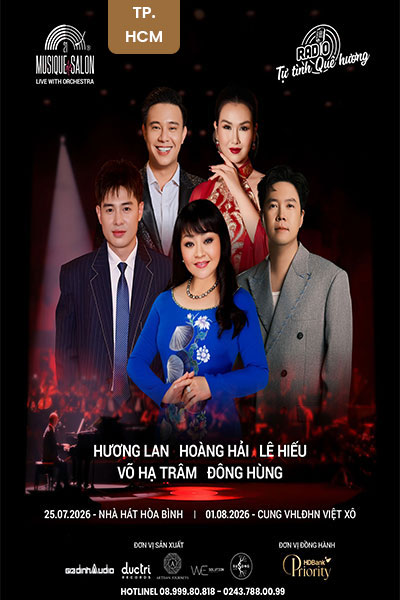 Musique de Salon 21: Tự Tình Quê Hương 25.07.2026 | TP. HỒ CHÍ MINH
