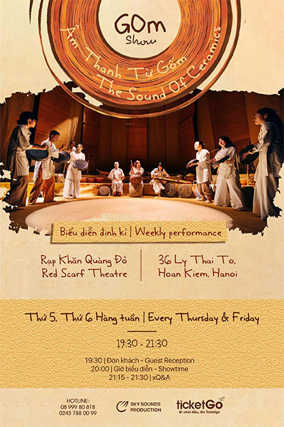 GOm Show - Lịch Diễn 2025 –2026 và đặt Vé Ngay Hôm Nay