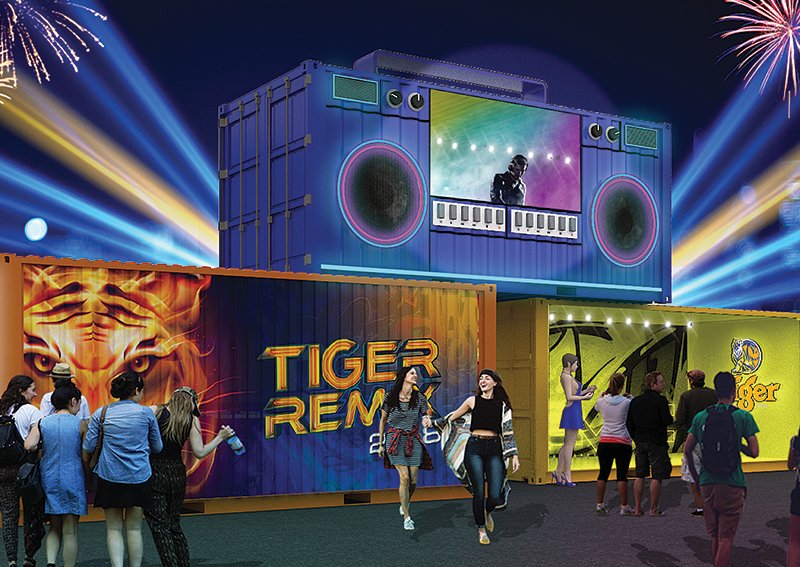 LỄ HỘI  M NHẠC TIGER REMIX Đ&Aacute;NH THỨC BẢN LĨNH