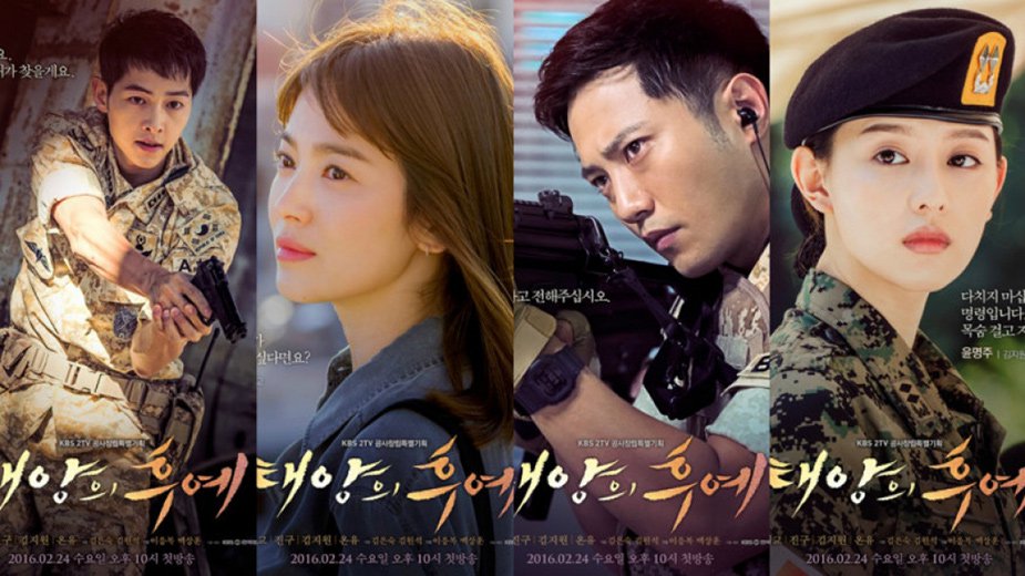 Top 20 bộ phim Hàn Quốc hay nhất - Hậu Duệ Mặt Trời